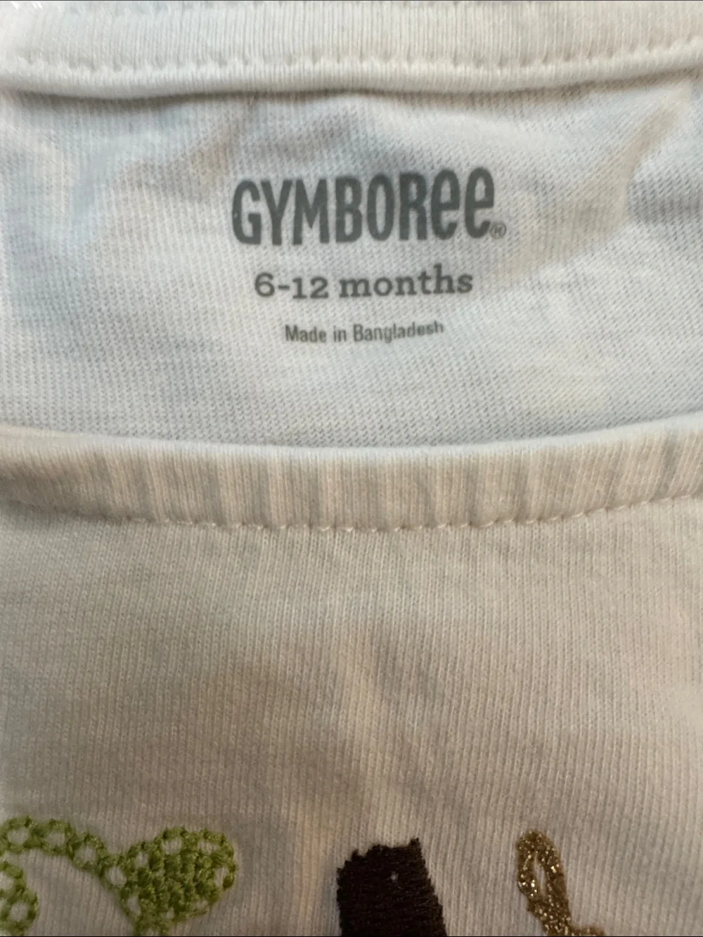 Gymboree Cream Top with Orange Pumpkin & Striped Leggings Set